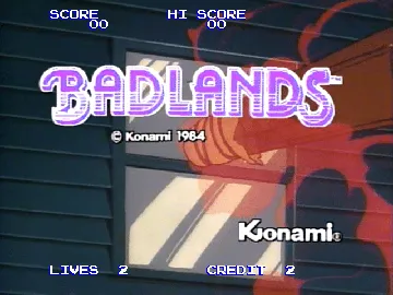 Bad Lands screen shot title